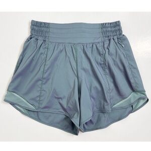 Lululemon NWT Hotty Hot High-Rise Lined Short 4" Iridescent